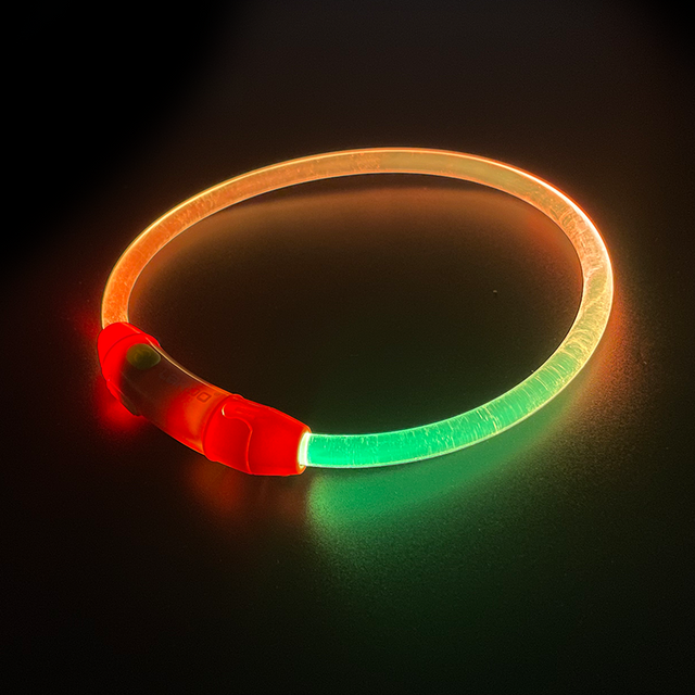 Laroo | Dual Glow Light Up Dog Collar Ring