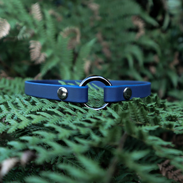 BioThane® Slip-On ID Tag Collar - Navy