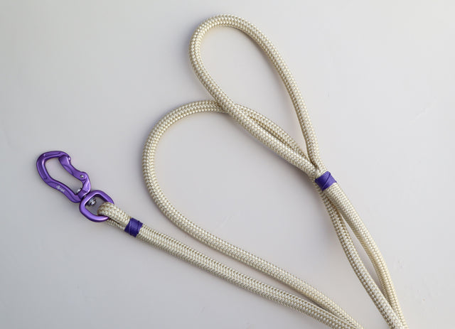 Lavender & Champagne Rope Leash