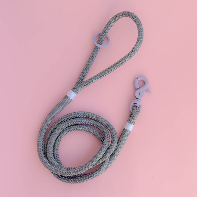 Trigger Clip Rope Leash - Pastel