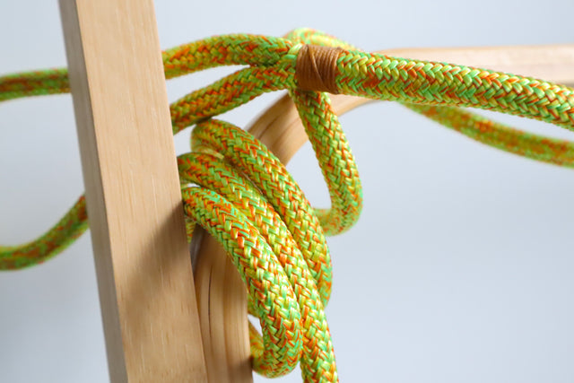 Red Gradient Trigger Clip Rope Leash - Macadamia