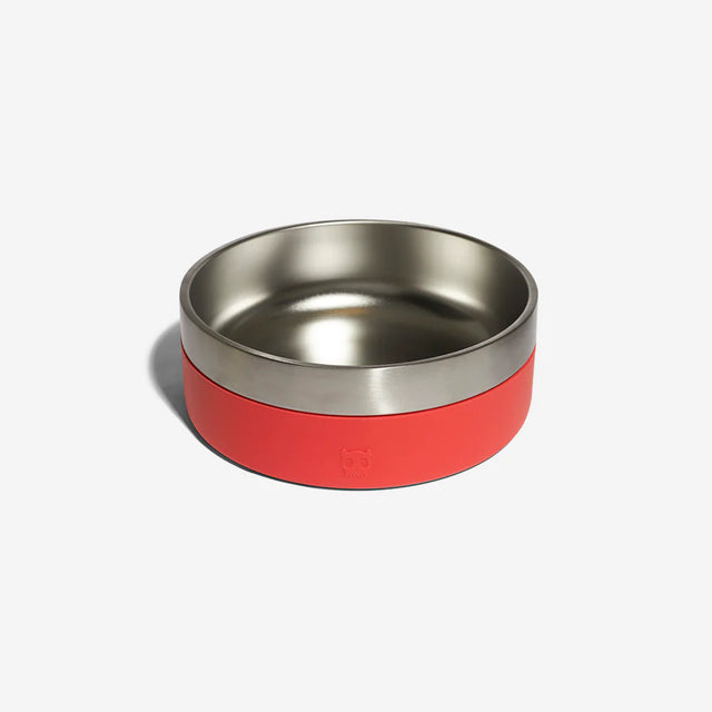Tuff Bowl | Coral | Stainless Steel Pet Bowl