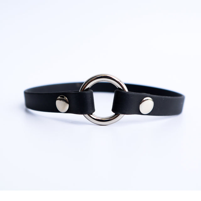 BioThane® Slip-On ID Tag Collar - Onyx