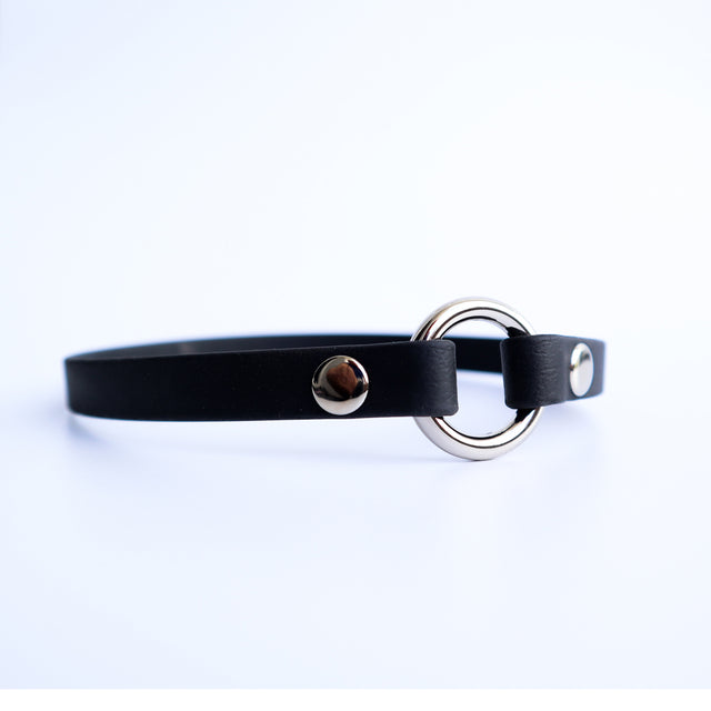 BioThane® Slip-On ID Tag Collar - Onyx