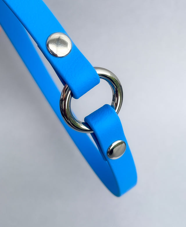 BioThane® Slip-On ID Tag Collar - Sky