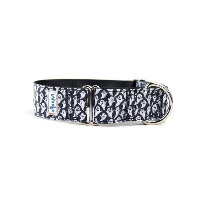 Boo! Martingale Dog Collar