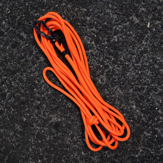 Black & Fluro Orange Long Line - 5m