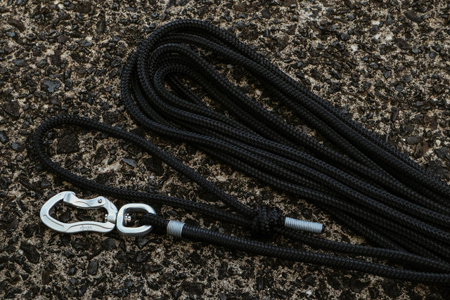 Silver & Black Long Line - 5m