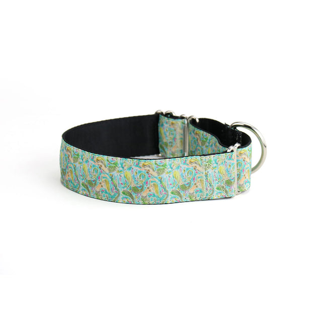 Hello Mermaid Martingale Dog Collar