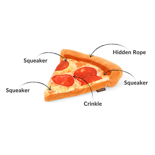 P.L.A.Y. Snack Attack | PUPPY-RONI PIZZA Dog Toy