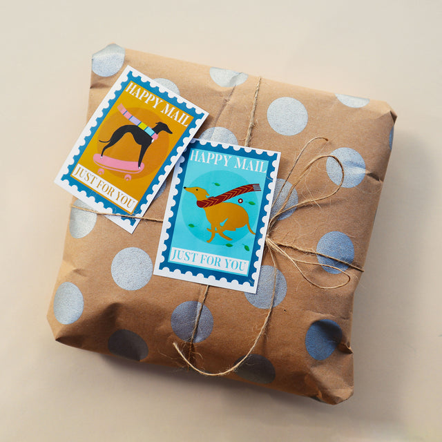 Greyhound Stamps Stickers