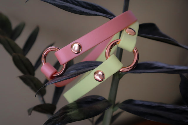 BioThane® Slip-On ID Tag Collar - Pastel Yellow