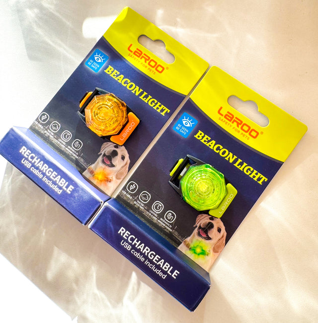 Laroo | Dog Safety Beacon Light | NEW