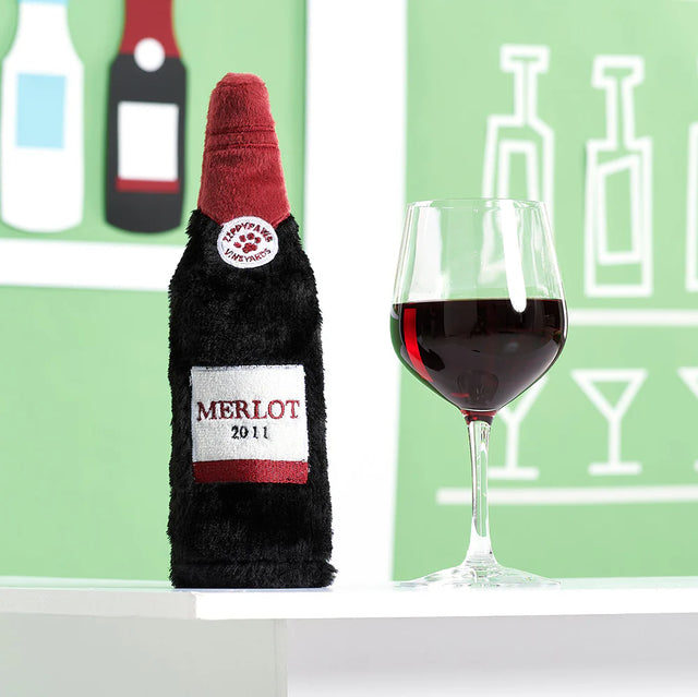 ZippyPaws | Red Wine Dog Toy