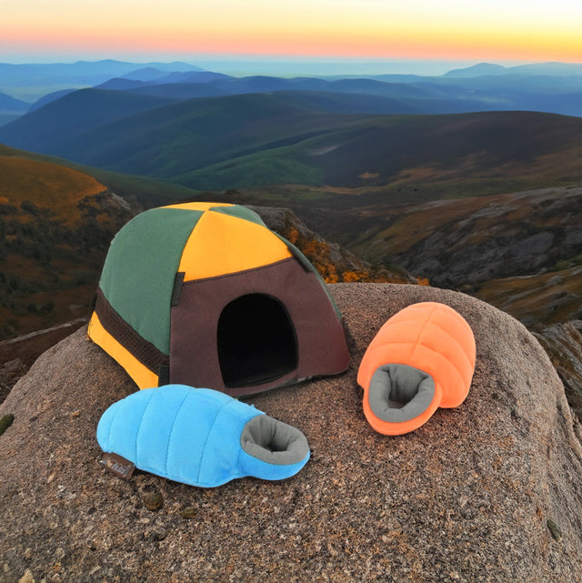 P.L.A.Y. Camp Corbin Collection | Trailblazing Tent Dog Toy