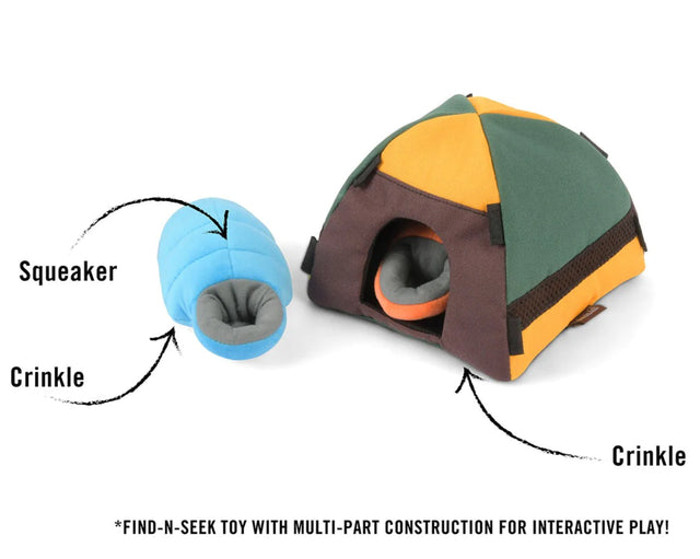 P.L.A.Y. Camp Corbin Collection | Trailblazing Tent Dog Toy