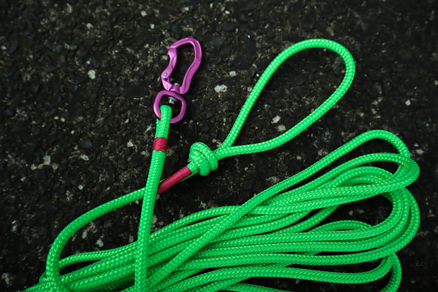 Pink & Fluro Green Long Line - 5m