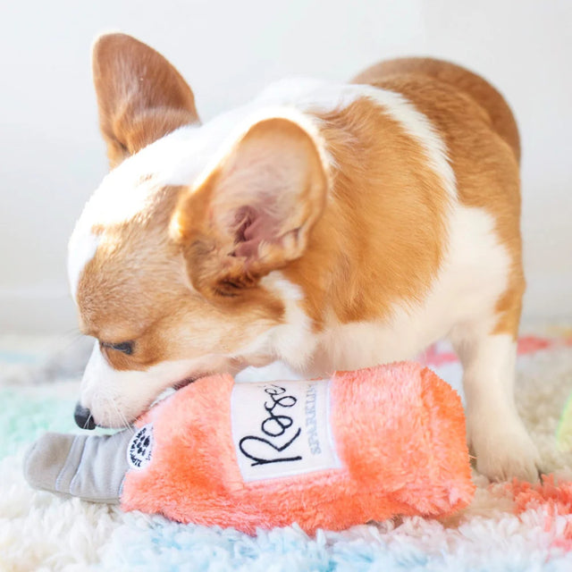 ZippyPaws | Rosé Dog Toy