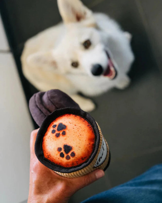 P.L.A.Y. Pup Cup Cafe | Latte to Go Dog Toy