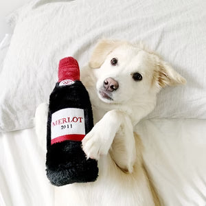 ZippyPaws | Red Wine Dog Toy