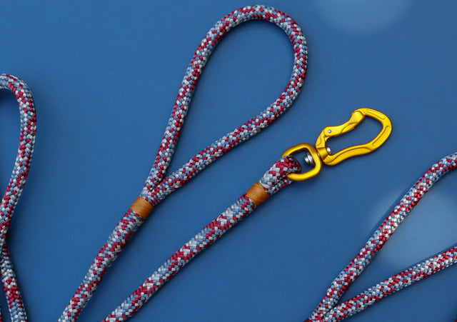 Maroon Dusk Rope Leash