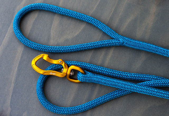 Blue Premium Rope Leash