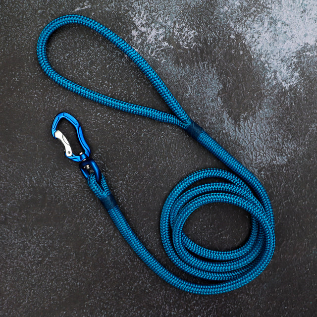 Blue Rope Leash