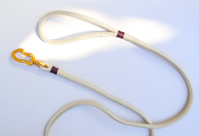 Gold & Champagne Rope Leash