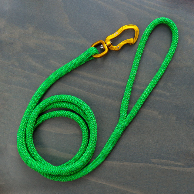 Green Premium Rope Leash