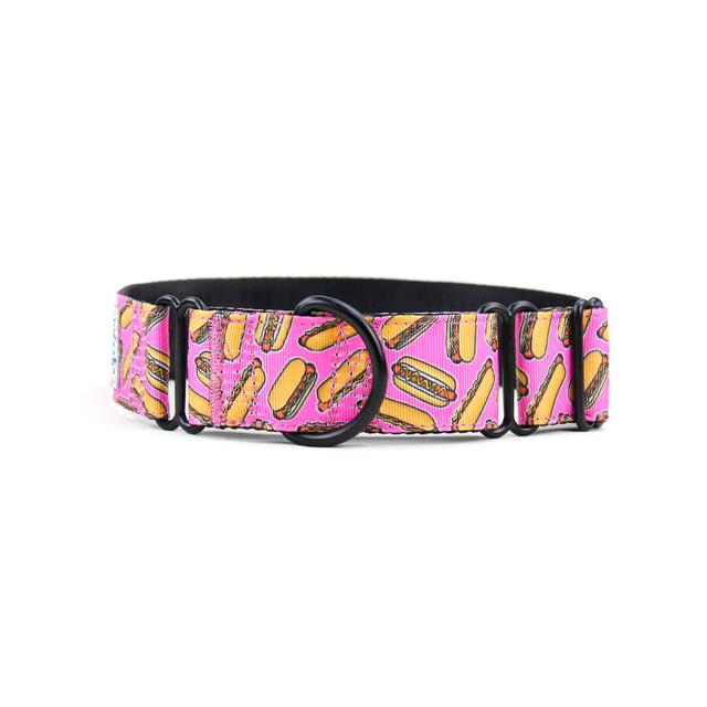 Hot-dog Martingale Dog Collar