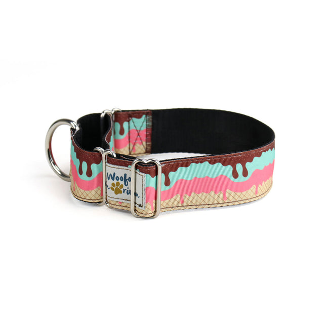 It's Ice Cream Time! Martingale Dog Collar