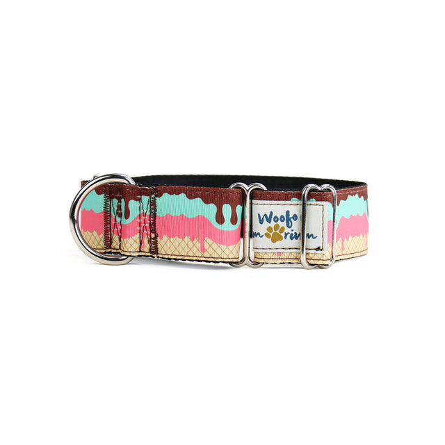 It's Ice Cream Time! Martingale Dog Collar