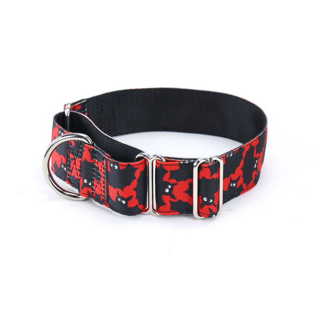 Little Bats Martingale Dog Collar