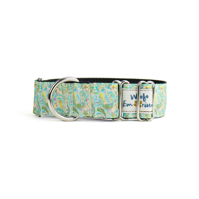 Hello Mermaid Martingale Dog Collar