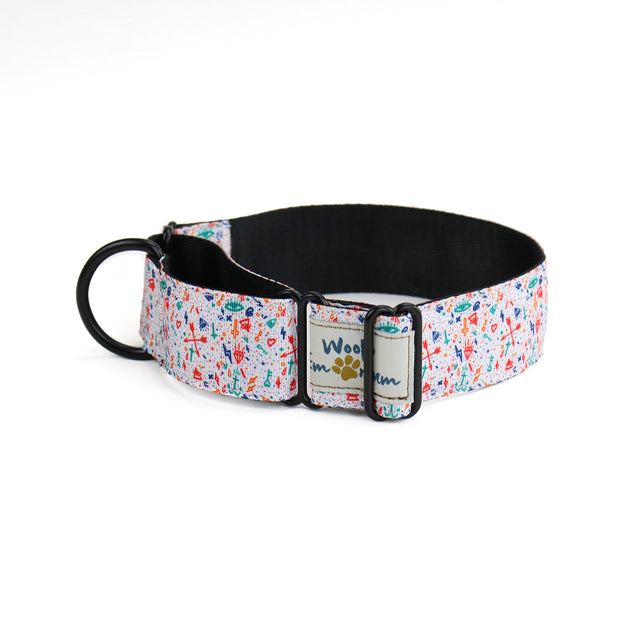 Love Doodles Martingale Dog Collar