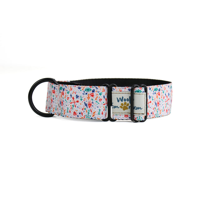 Love Doodles Martingale Dog Collar