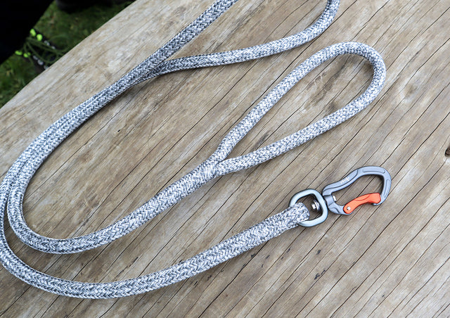 Eco Rope Leash - Silver