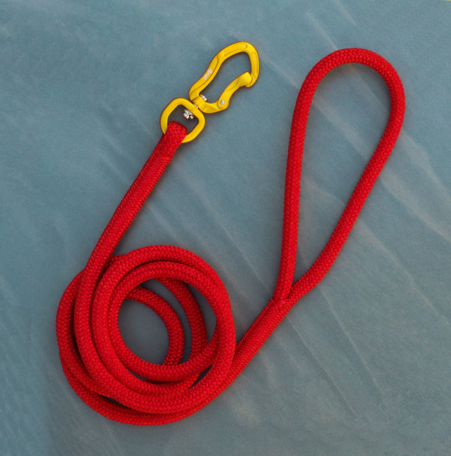Red Premium Rope Leash