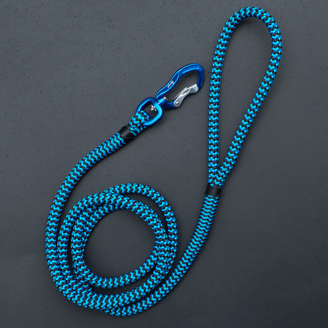 Zippy Blue Rope Leash